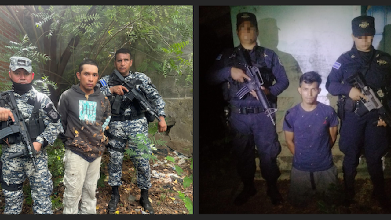 Óscar Alberto Bonilla Martínez y José Fermín Iraheta Martínez, alias Mancho, homicidio San Miguel 17-05-2024