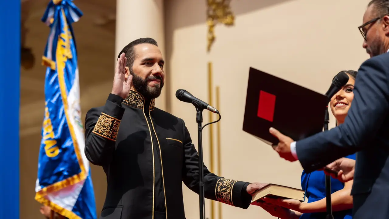Nayib Bukele juramento