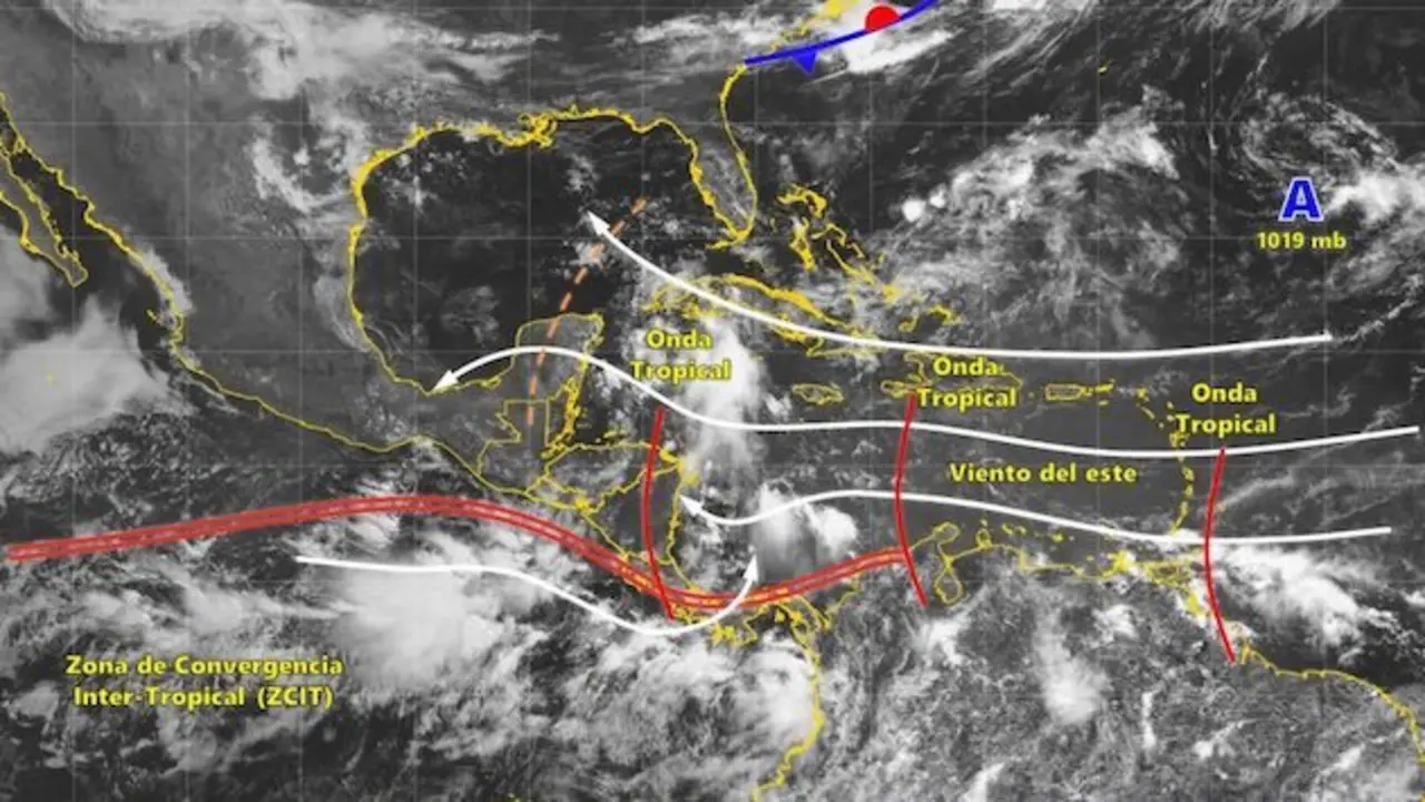 Mapa El Salvador lluvias 11-06-2024