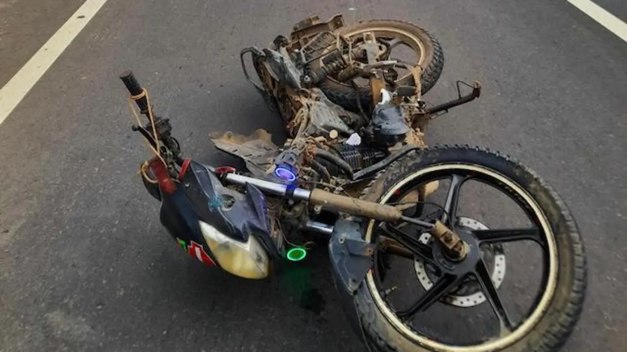 Motociclista fallecido km 39 Ciudad Arce