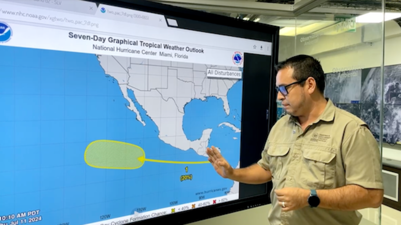 MARN lluvias pronóstico jueves 11-07-2024