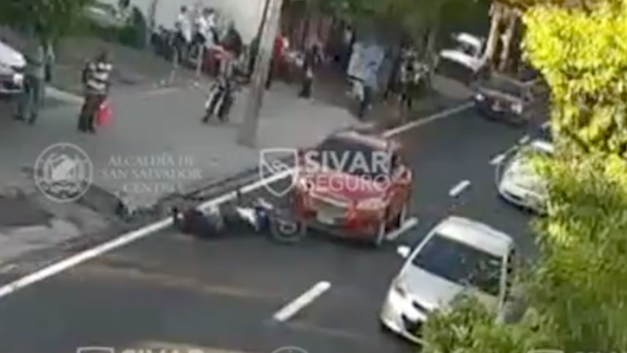 Motociclista atropellado 15-08-2024 San Salvador
