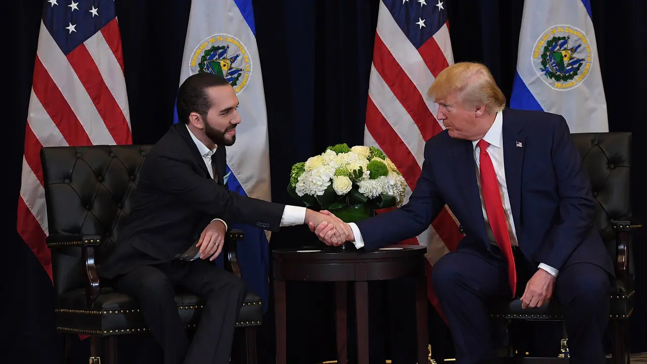 Nayib Bukele Donald Trump
