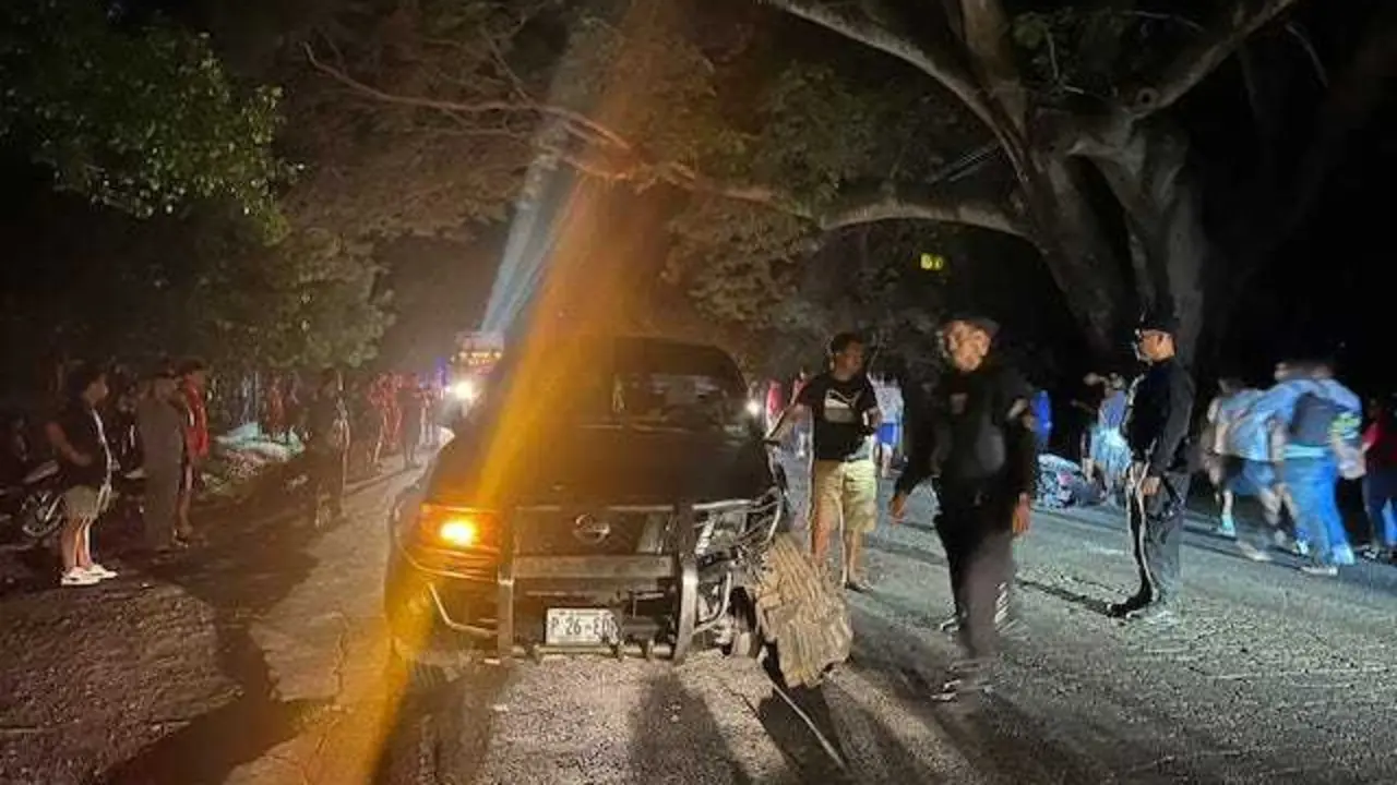 Motociclista fallecido Panamericana Usulután 10-11-2024