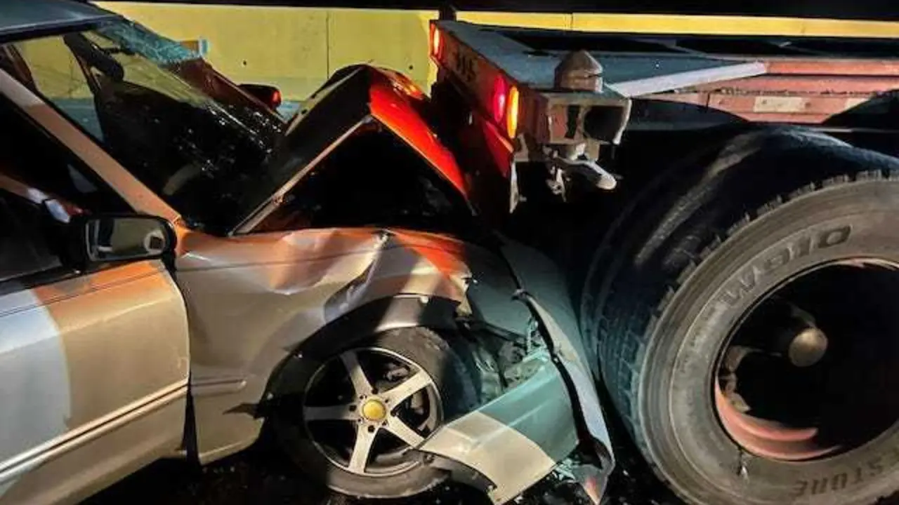 Accidente Claudia Lars 14-11-2024 fallecido conductor de carro particular