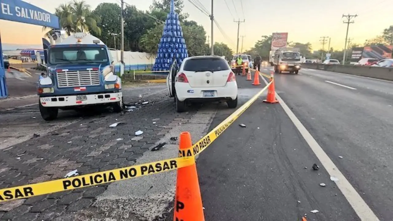 Accidente fallecido km 36 San Juan Opico 07-12-2024