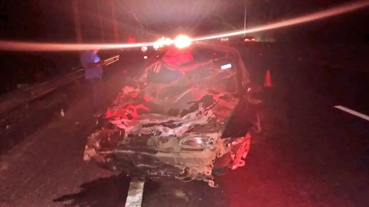 Motociclista muere Las Aradas Coatepeque Santa Ana 08-12-2024