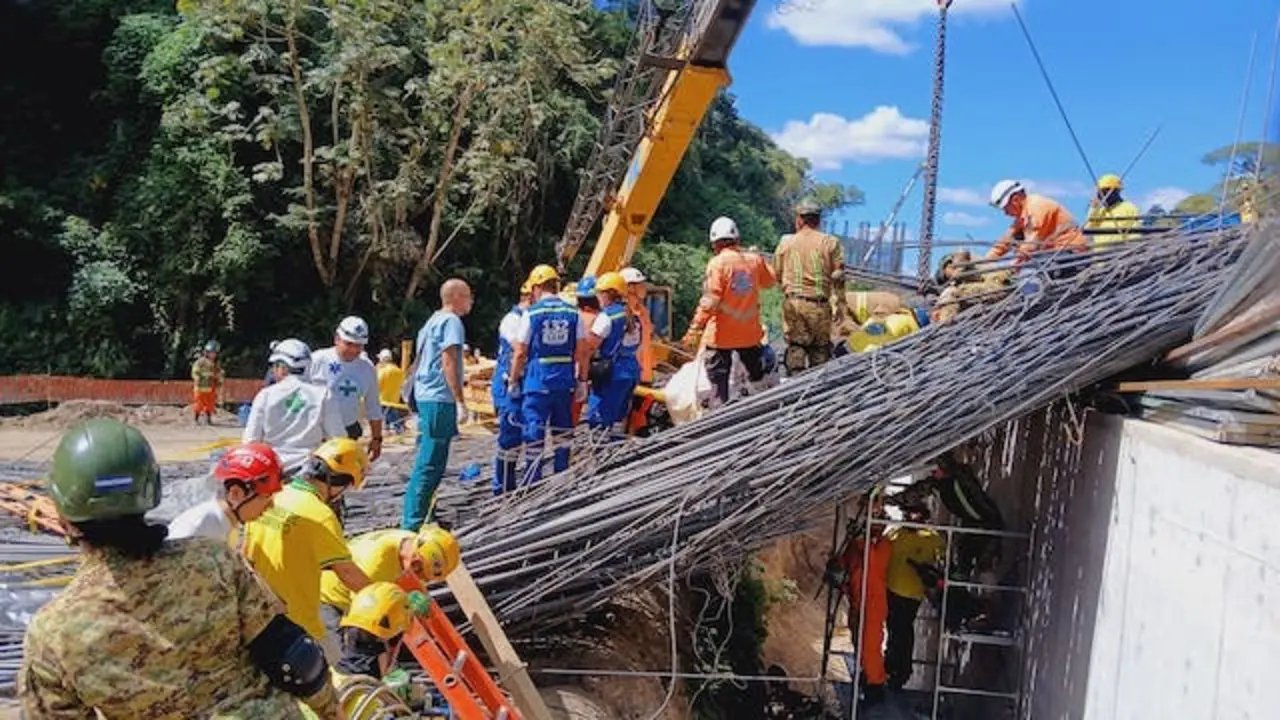 Colapso de estructura Los Chorros tres trabajadores fallecidos 13-12-2024