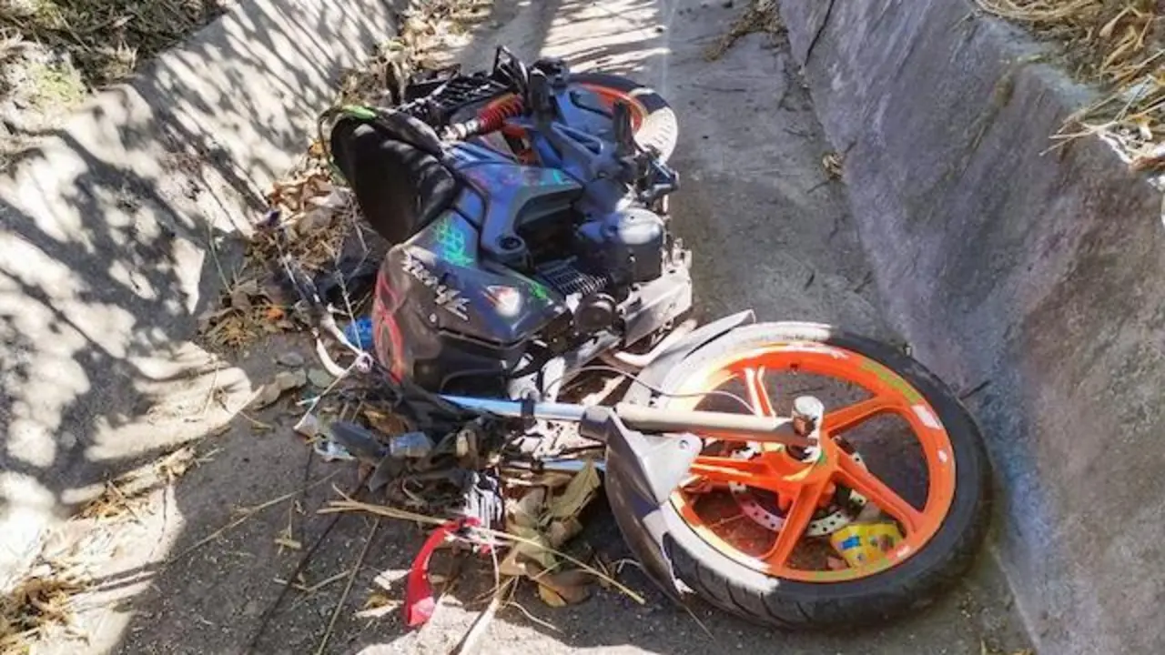 Dos muertos motocicleta km 52 Comalapa 17-12-2024