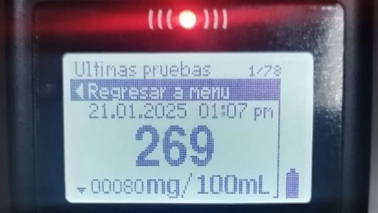 Fredy Edgardo García Álvarez, 269 grados de alcohol, conducción peligrosa 2