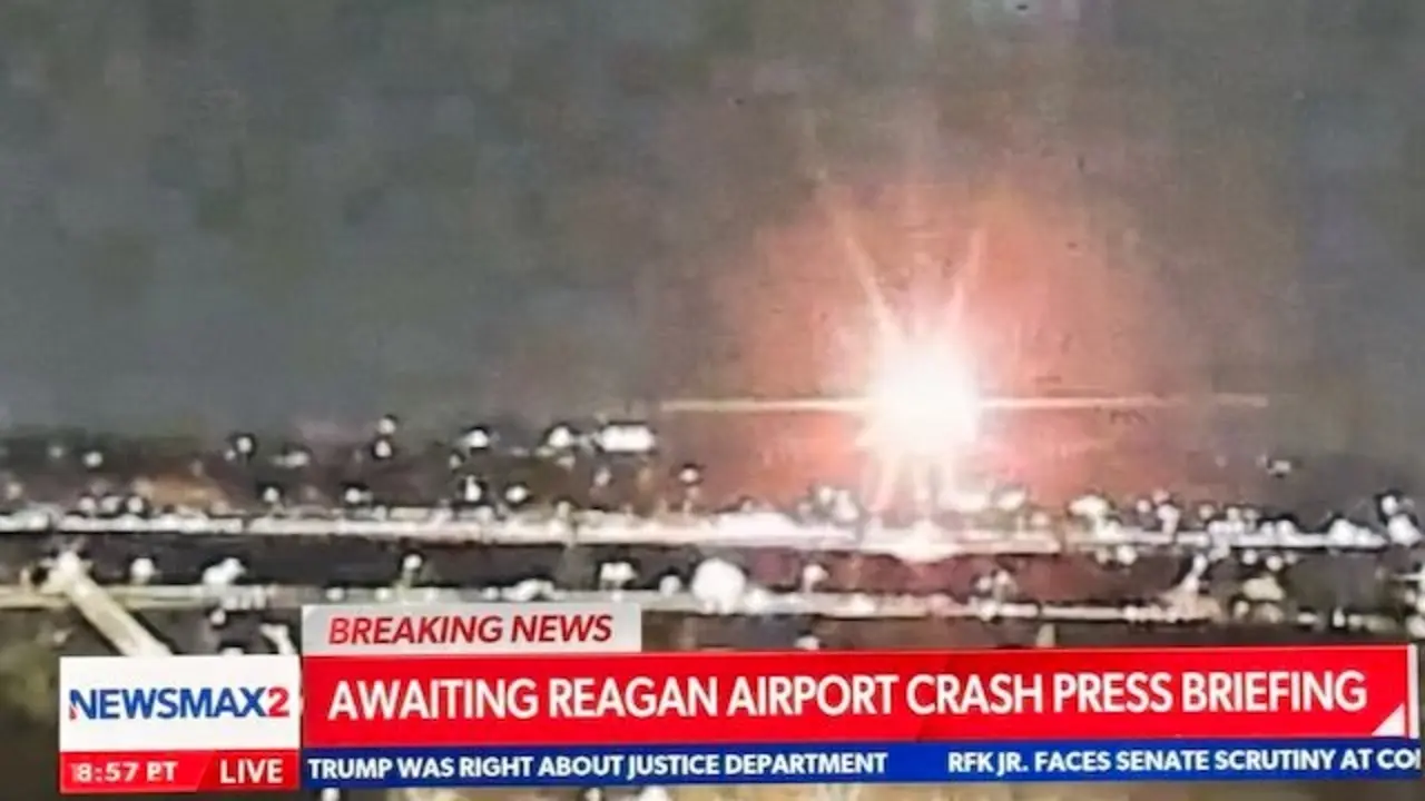 American Airlines y Black Hawk choque Washington DC