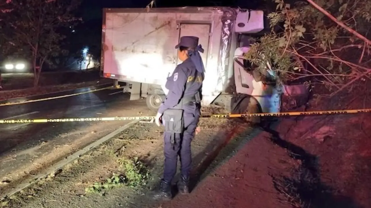 Conductor de camión fallecido San Vicente 31-01-2025