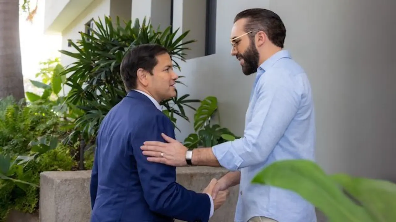 Nayib Bukele Marco Rubio