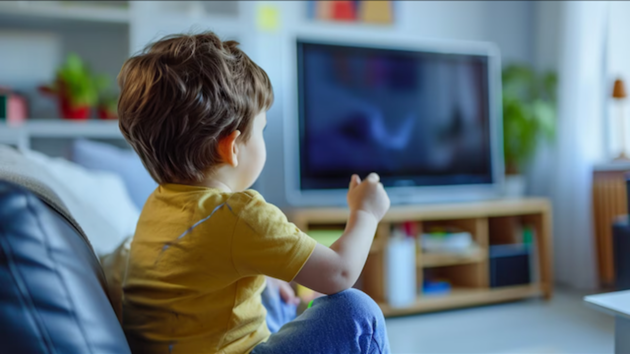 Niño televisión