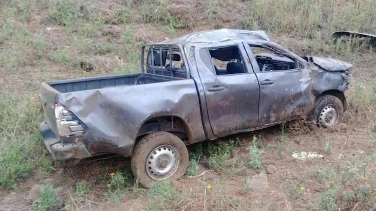 Accidente policía fallecida Silvia Mejía 26-02-2025