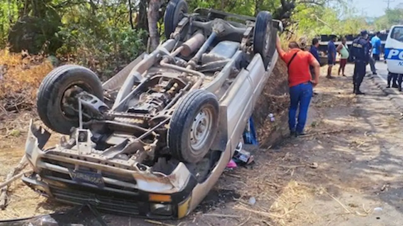 Menor de edad lesionado San Vicente a Zacatecoluca 27-03-2025