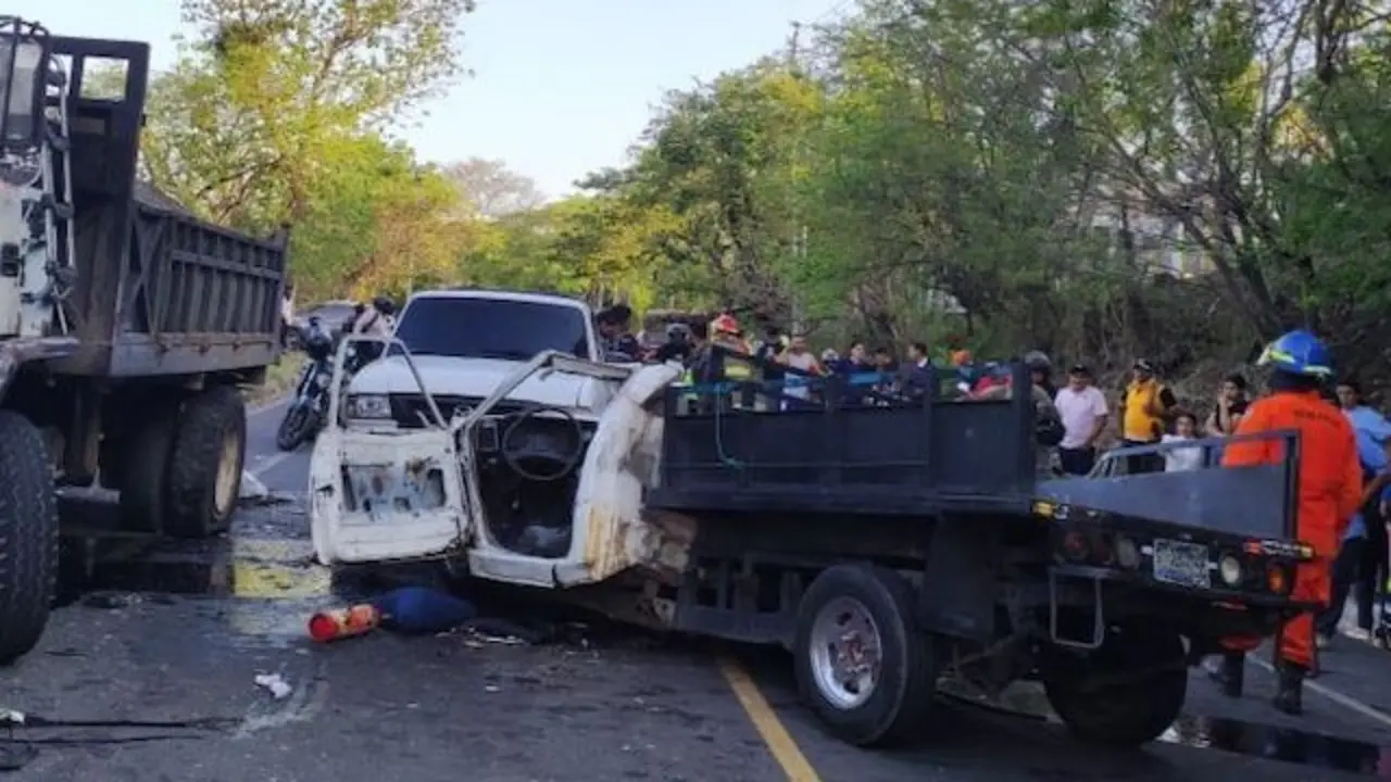 Accidente Ruta de la Paz 03-04-2025