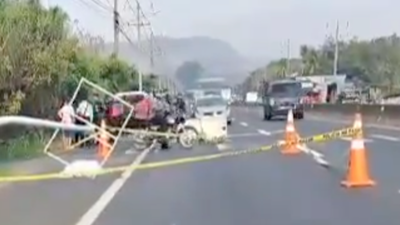 Mujer fallece atropellada y niña lesionada Colón 06-04-2025