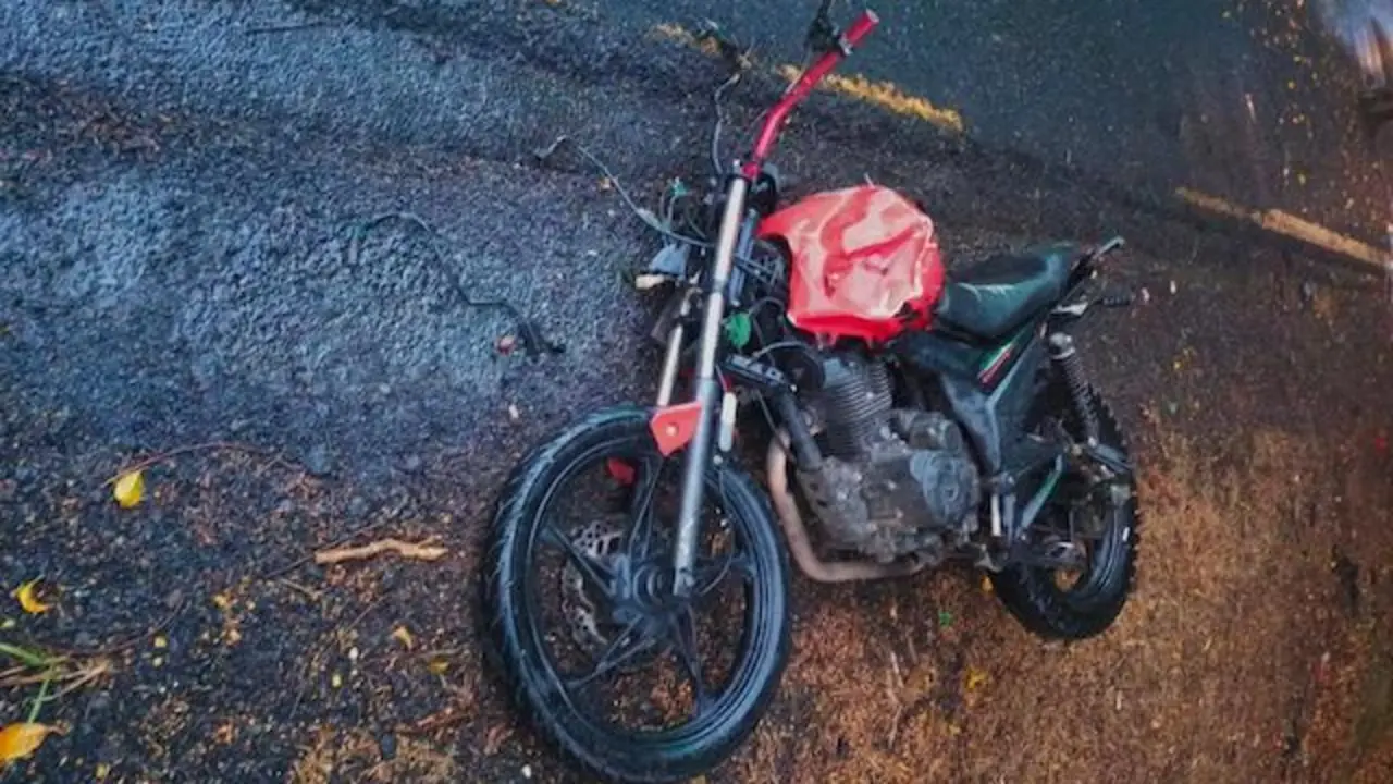 Motociclista fallecido Santa Cruz Michapa carretera Panamericana 08-04-2025