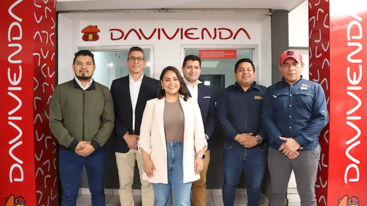 Inaugiuraci&oacute;n de la Caja Empresarial de Banco Davivienda en la Alcald&iacute;a de Soyapango, en el distrito de San Salvador Este, el 12 de abril de 2025, en San Salvador, El Salvador.
Foto Banco Davivienda por Salvador Melendez