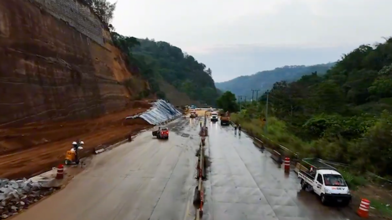 Derrumbe Los Chorros