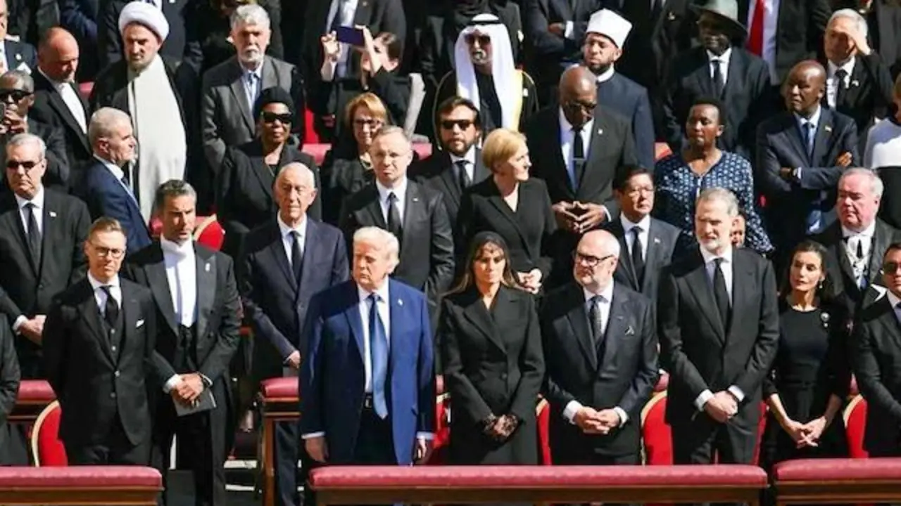 Vicepresidente Félix Ulloa misa exequial Papa Francisco 1