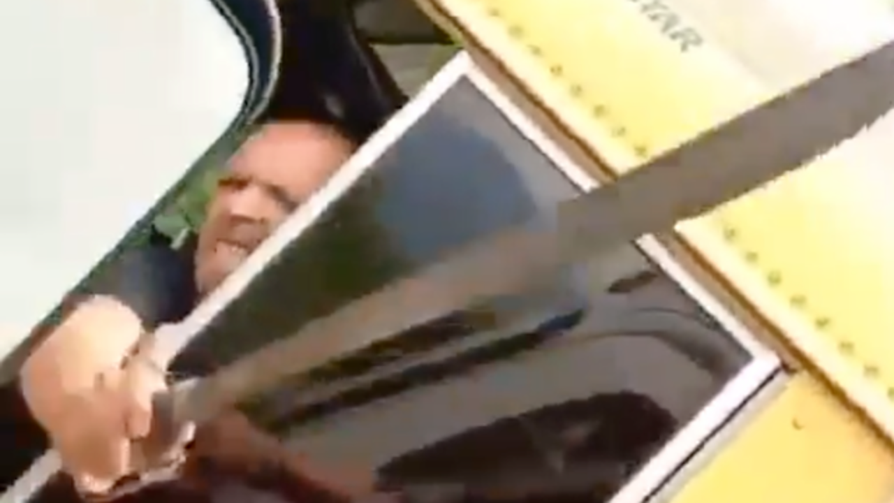 Hugo Antonio Flores Rivas, 49 años de edad, conducción peligrosa y amenazas 2