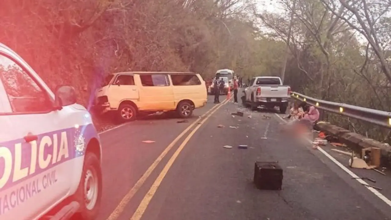 Dos fallecidos y siete lesionados Longitudinal del Norte