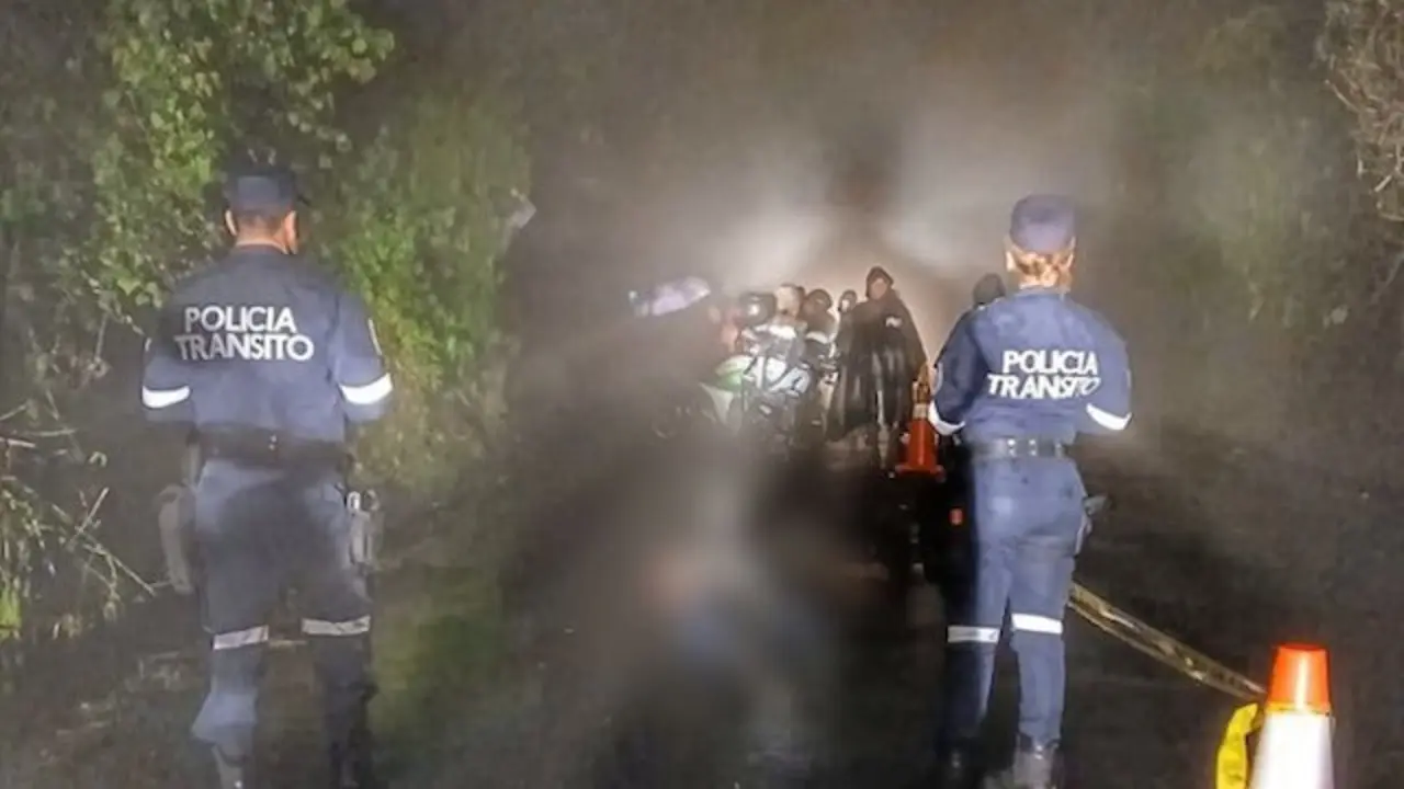 Motociclista fallecido en carretera a Comasagua 20-06-2025