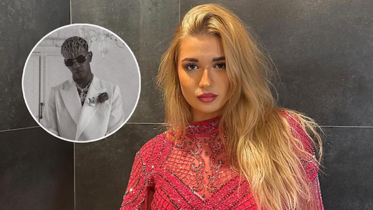 Claudia Calvo y Lamine Yamal