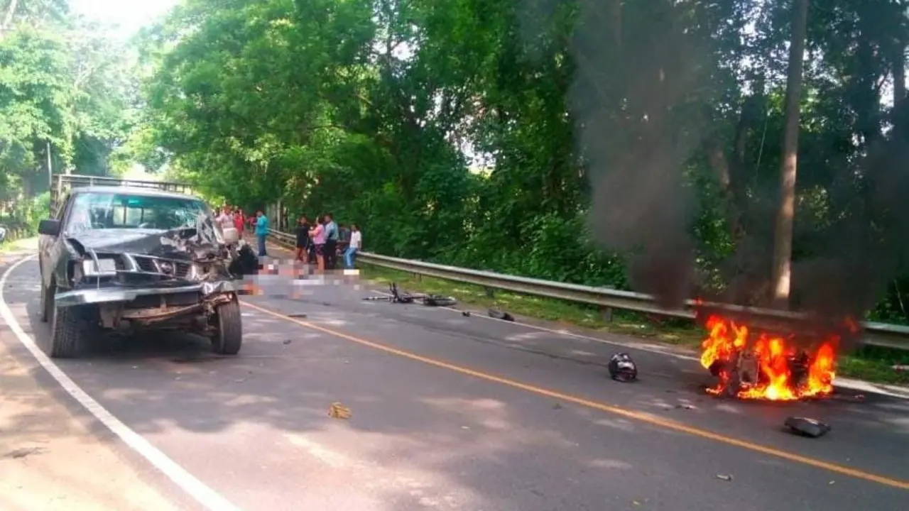 Motociclista fallecido Chalatenango 10-08-2025