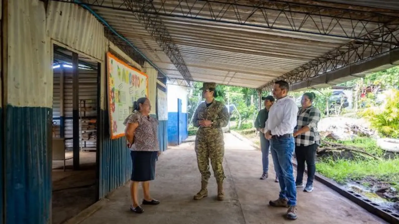 Ministra de Educación Karla Trigueros