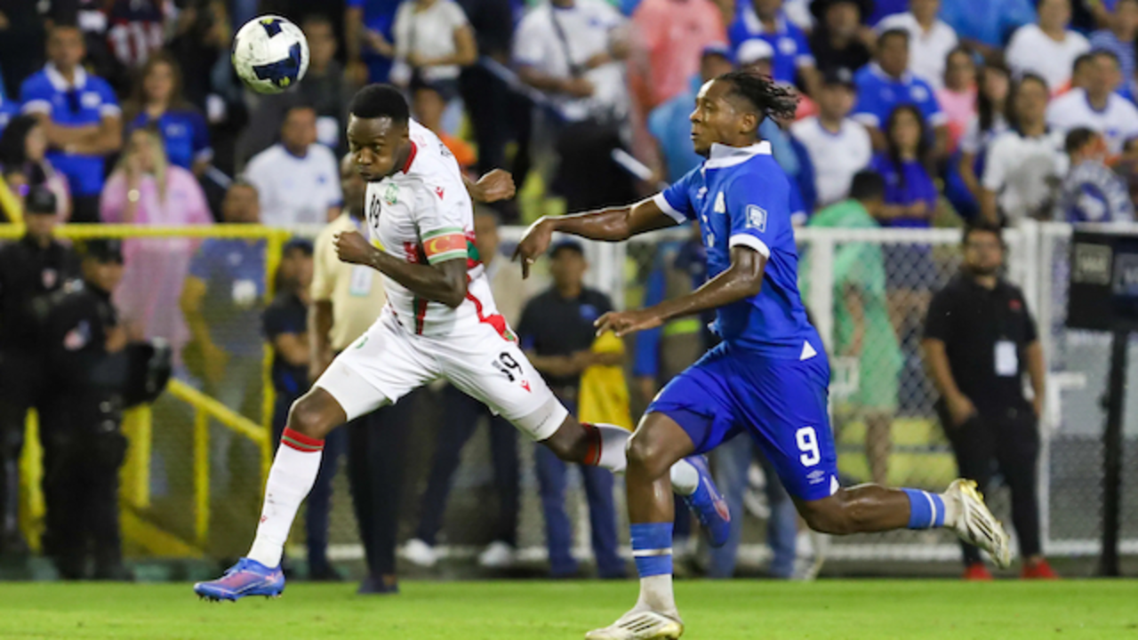 Segundo Tiempo de Eliminatorias del Mundial FIFA 2026, entre El Salvador y Surinam, en el Estadio Cuscatlan, en San Salvador, El Salvador, el 8 de septiembre de 2025.
Foto Concacaf Salvador Melendez