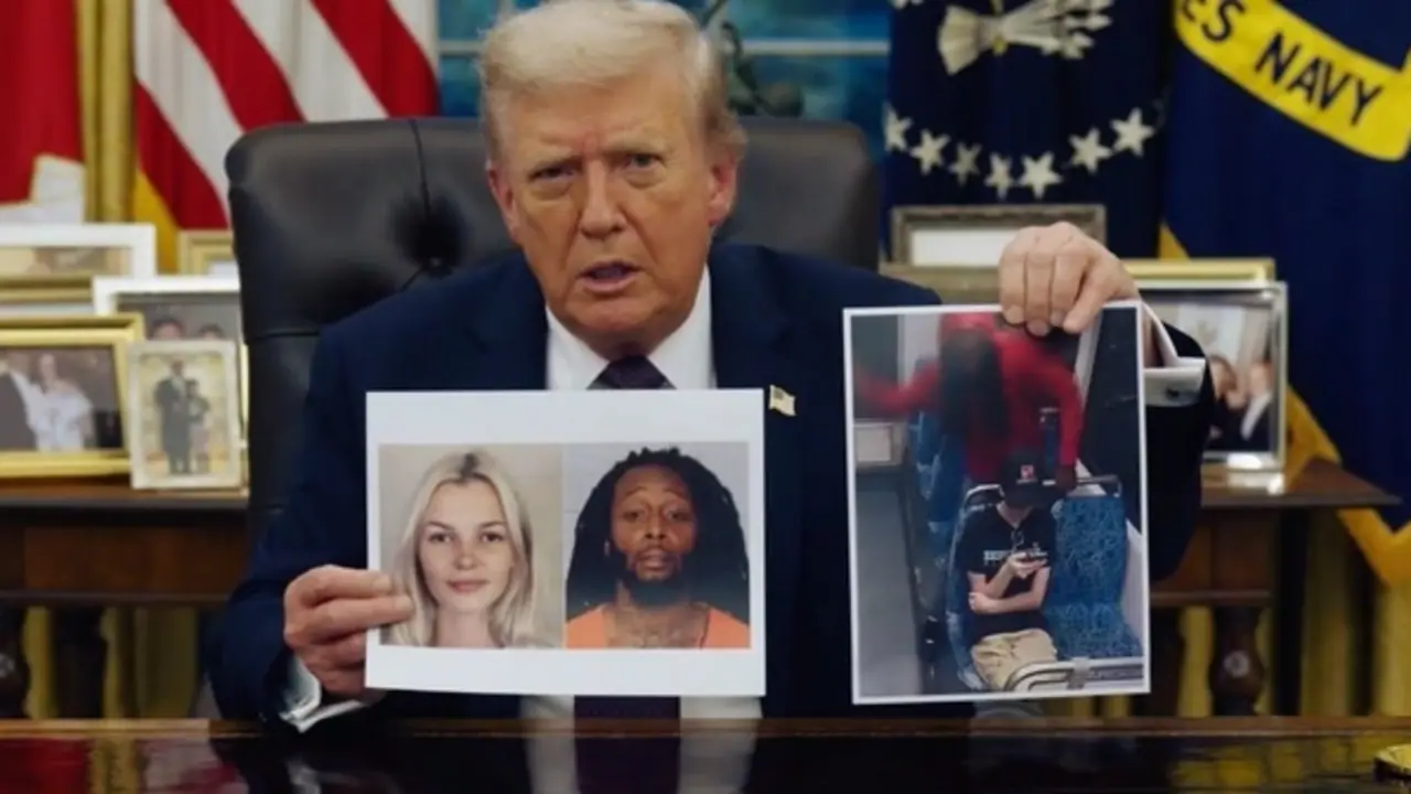 Trump, Decarlos Brown e Iryna Zarutska