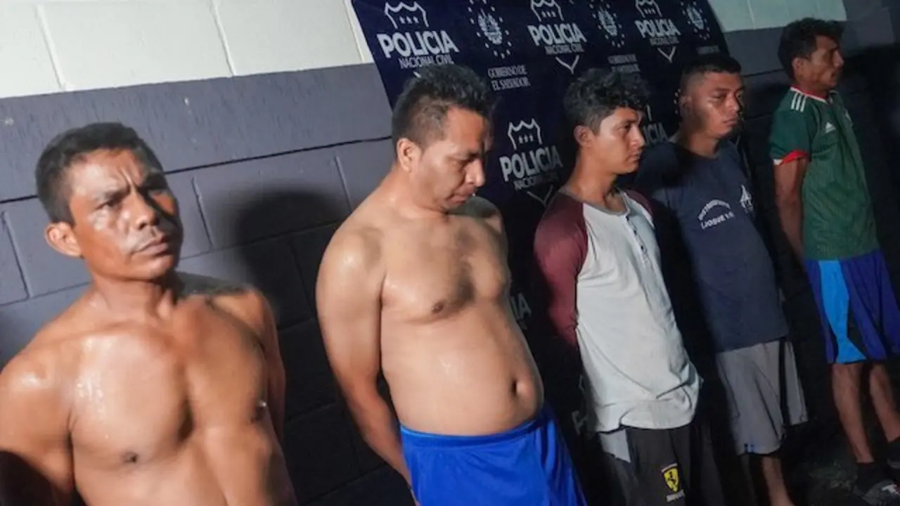 Detenidos clicas MS-13 Sonsonate, 19-09-2025