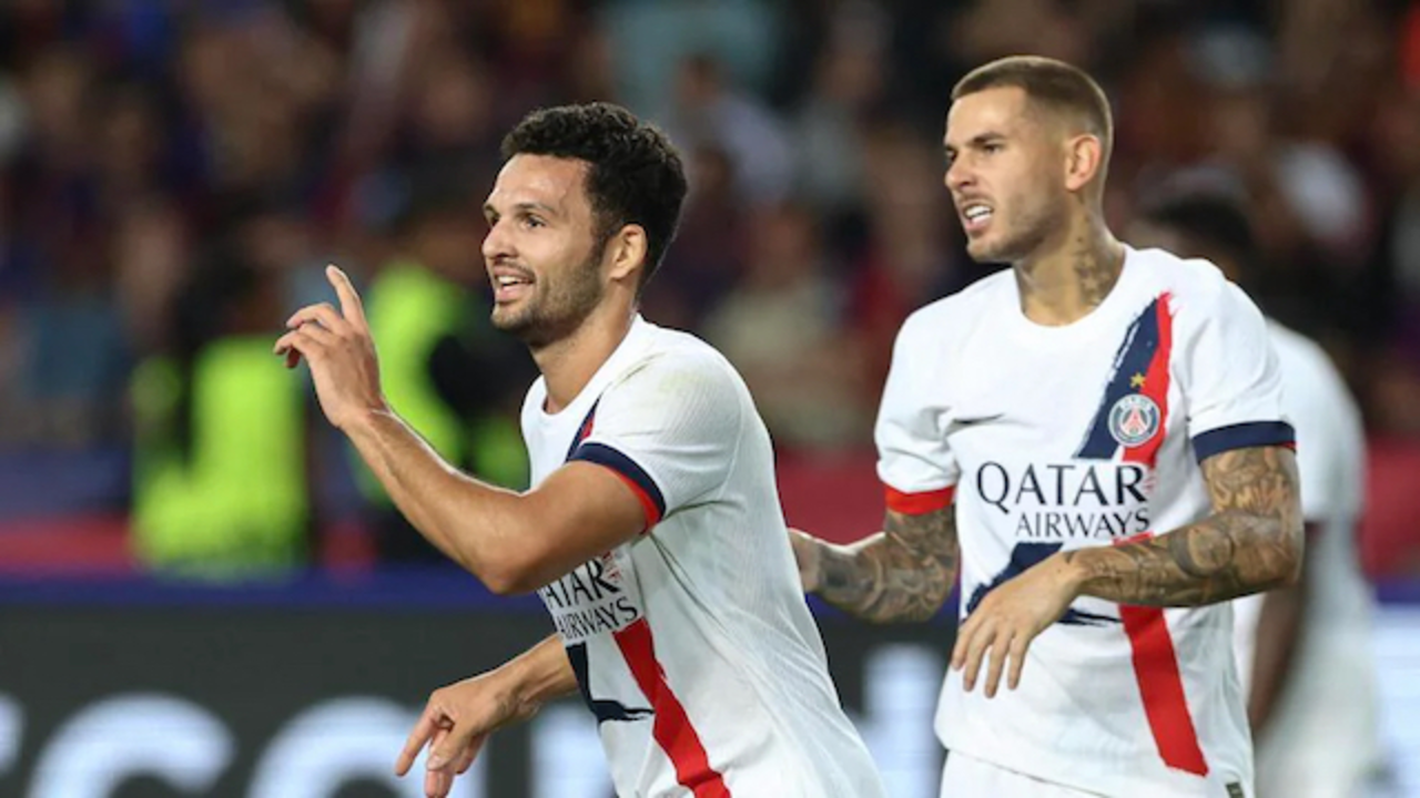 Barcelona versus PSG 01-10-2025