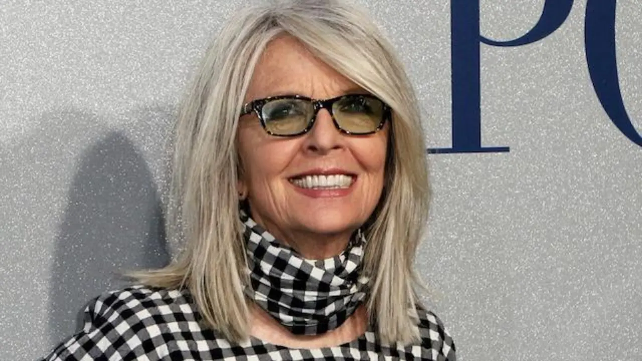 Diane Keaton llega a la premiere de "Poms" en Los &Aacute;ngeles el 1 de mayo del 2019. (Willy Sanjuan/Invision/AP)