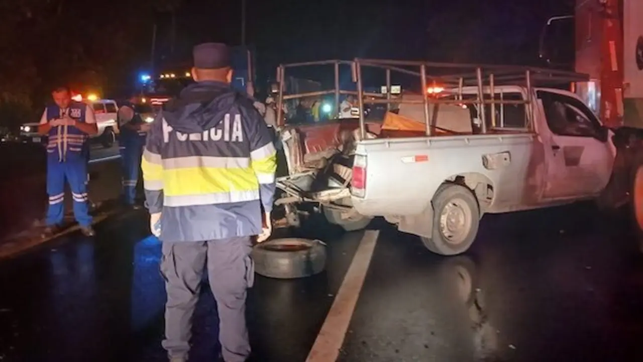 Fallecida en triple accidente 22-10-2025