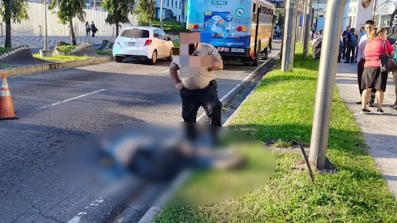 Hombre atropellado en Santa Elena 26-11-2025