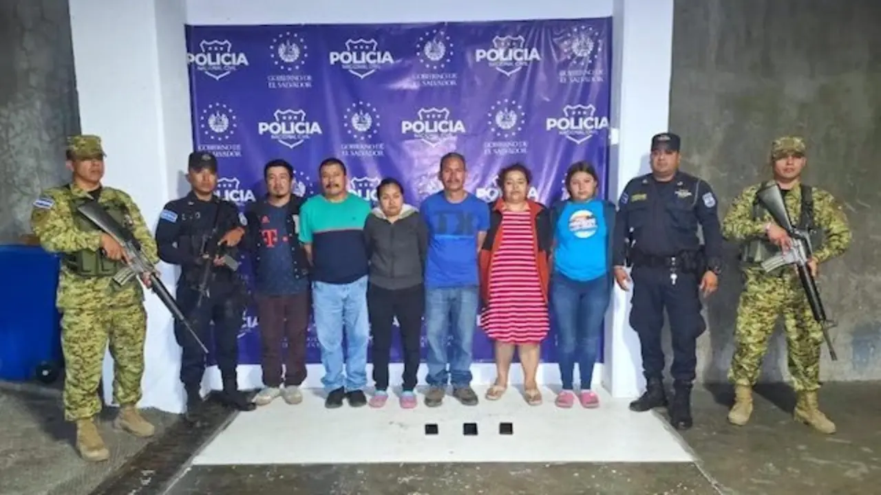 Capturados por agrupaciones ilícitas MS-13 01-12-2025