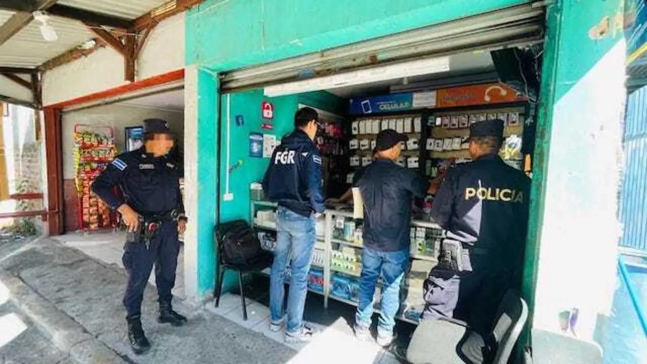 Teléfonos robados Chalatenango