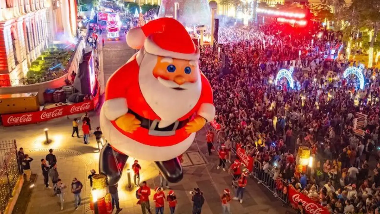Desfile de Globos Coca-Cola