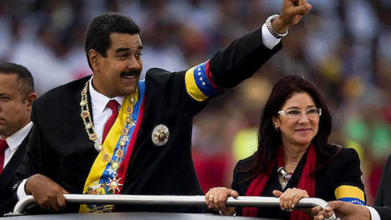 cilia-flores-y-nicolas-maduro
