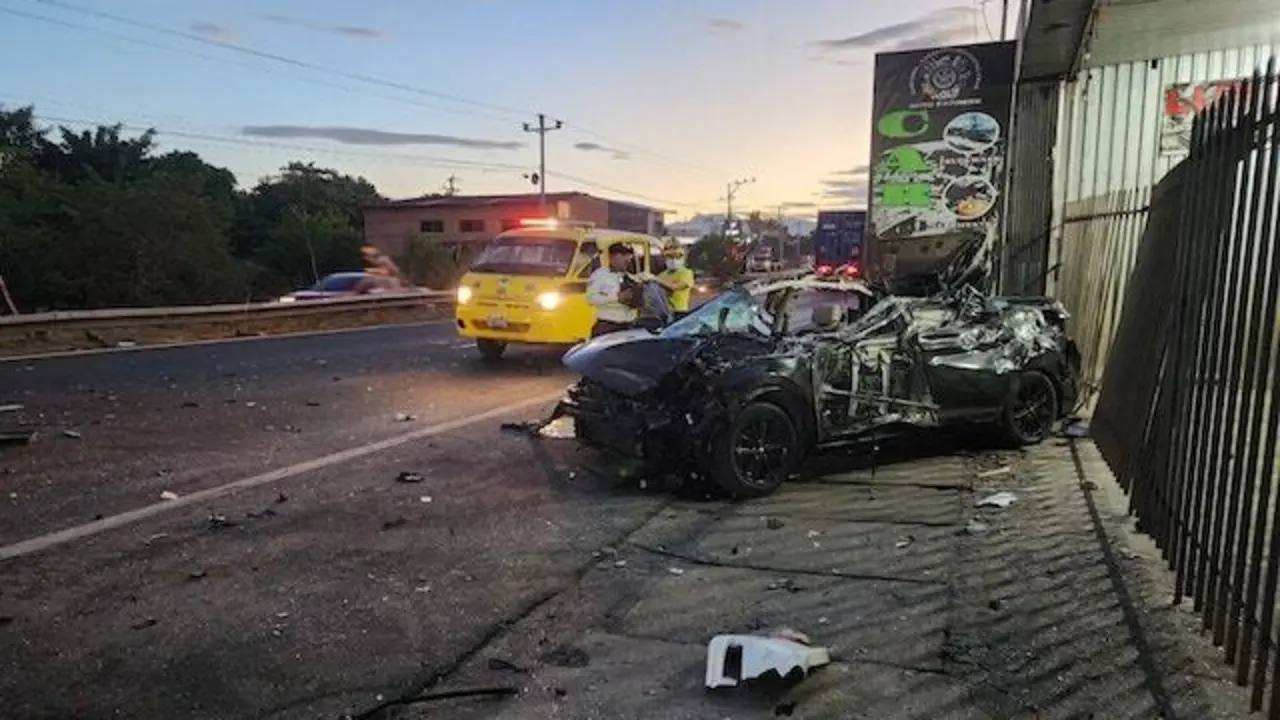Accidente con fallecido en Quezaltepeque 13-01-2026