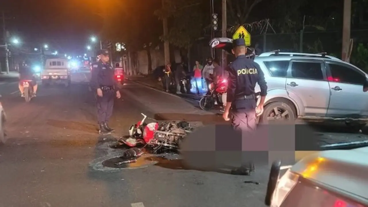 Motociclista fallecido en accidente en San Miguel, 02-02-2026