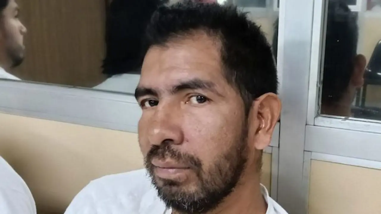 Álvaro Adonay Linares, 43 años de edad, feminicidio agravado y maltrato infantil