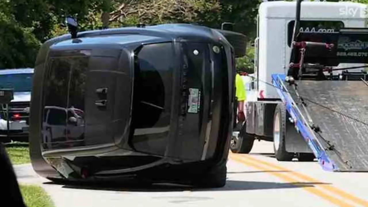 Tiger Woods accidente coche 2026