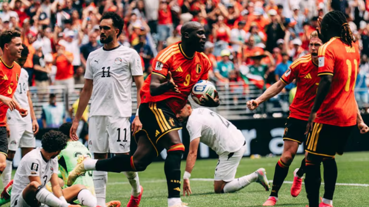 Bélgica versus Egipto 15-06-2026