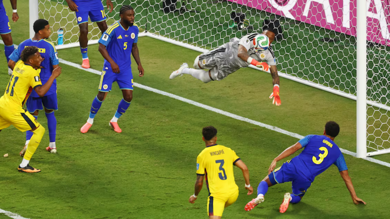 Ecuador versus Curazao