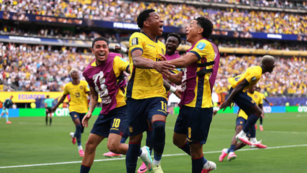 Ecuador versus Alemania 25-06-2026
